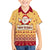 New Jersey Christmas Kid Hawaiian Shirt Cheerful Santa Claus Xmas Pattern - Wonder Print Shop