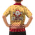 New Jersey Christmas Kid Hawaiian Shirt Cheerful Santa Claus Xmas Pattern - Wonder Print Shop