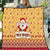 New Jersey Christmas Quilt Cheerful Santa Claus Xmas Pattern - Wonder Print Shop