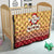 New Jersey Christmas Quilt Cheerful Santa Claus Xmas Pattern - Wonder Print Shop