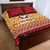 New Jersey Christmas Quilt Bed Set Cheerful Santa Claus Xmas Pattern - Wonder Print Shop
