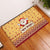 New Jersey Christmas Rubber Doormat Cheerful Santa Claus Xmas Pattern - Wonder Print Shop