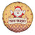 New Jersey Christmas Spare Tire Cover Cheerful Santa Claus Xmas Pattern - Wonder Print Shop