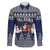 Custom Alaska Christmas Family Matching Long Sleeve Bodycon Dress and Hawaiian Shirt Santa Claus With Snowman Reindeer Penguin - Wonder Print Shop