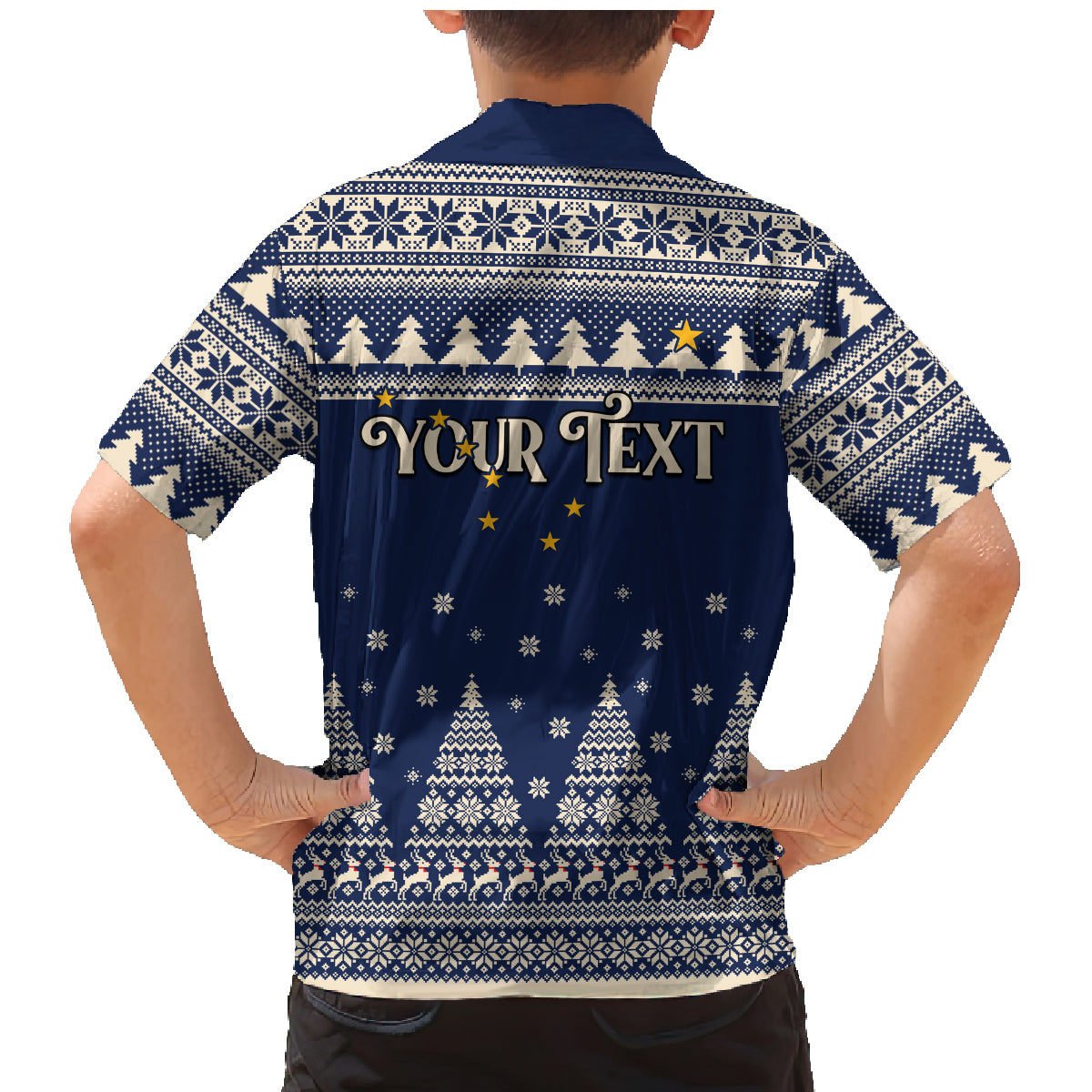 Custom Alaska Christmas Family Matching Mermaid Dress and Hawaiian Shirt Santa Claus With Snowman Reindeer Penguin - Wonder Print Shop