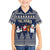 Custom Alaska Christmas Family Matching Short Sleeve Bodycon Dress and Hawaiian Shirt Santa Claus With Snowman Reindeer Penguin - Wonder Print Shop