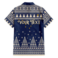 Custom Alaska Christmas Family Matching Summer Maxi Dress and Hawaiian Shirt Santa Claus With Snowman Reindeer Penguin - Wonder Print Shop