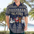 Custom Alaska Christmas Hawaiian Shirt Santa Claus With Snowman Reindeer Penguin - Wonder Print Shop