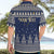 Custom Alaska Christmas Hawaiian Shirt Santa Claus With Snowman Reindeer Penguin - Wonder Print Shop