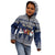 Custom Alaska Christmas Kid Hoodie Santa Claus With Snowman Reindeer Penguin - Wonder Print Shop