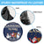 Custom Alaska Christmas Spare Tire Cover Santa Claus With Snowman Reindeer Penguin - Wonder Print Shop