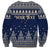 Custom Alaska Christmas Sweatshirt Santa Claus With Snowman Reindeer Penguin - Wonder Print Shop