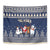 Custom Alaska Christmas Tapestry Santa Claus With Snowman Reindeer Penguin - Wonder Print Shop