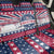 USA Christmas Back Car Seat Cover The Stars and Stripes Xmas Style - Wonder Print Shop