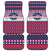 USA Christmas Car Mats The Stars and Stripes Xmas Style - Wonder Print Shop