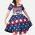 USA Christmas Family Matching Summer Maxi Dress and Hawaiian Shirt The Stars and Stripes Xmas Style - Wonder Print Shop
