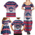 USA Christmas Family Matching Summer Maxi Dress and Hawaiian Shirt The Stars and Stripes Xmas Style - Wonder Print Shop