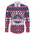 USA Christmas Family Matching Summer Maxi Dress and Hawaiian Shirt The Stars and Stripes Xmas Style - Wonder Print Shop