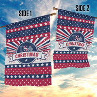 USA Christmas Garden Flag The Stars and Stripes Xmas Style - Wonder Print Shop