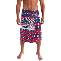 USA Christmas Lavalava The Stars and Stripes Xmas Style - Wonder Print Shop