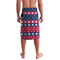 USA Christmas Lavalava The Stars and Stripes Xmas Style - Wonder Print Shop