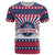 USA Christmas T Shirt The Stars and Stripes Xmas Style - Wonder Print Shop