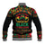 Make Every Month Black History Month Baseball Jacket African Pattern - Wonder Print Shop