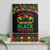 Make Every Month Black History Month Canvas Wall Art African Pattern - Wonder Print Shop