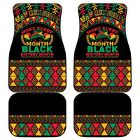 Make Every Month Black History Month Car Mats African Pattern - Wonder Print Shop