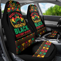 Make Every Month Black History Month Car Seat Cover African Pattern - Wonder Print Shop