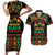 Make Every Month Black History Month Couples Matching Short Sleeve Bodycon Dress and Hawaiian Shirt African Pattern - Wonder Print Shop