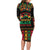 Make Every Month Black History Month Family Matching Long Sleeve Bodycon Dress and Hawaiian Shirt African Pattern - Wonder Print Shop