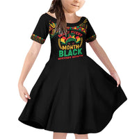 Make Every Month Black History Month Family Matching Off Shoulder Short Dress and Hawaiian Shirt African Pattern - Wonder Print Shop