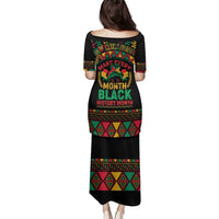 Make Every Month Black History Month Family Matching Puletasi and Hawaiian Shirt African Pattern - Wonder Print Shop