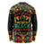 Make Every Month Black History Month Long Sleeve Shirt African Pattern - Wonder Print Shop