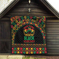 Make Every Month Black History Month Quilt African Pattern - Wonder Print Shop