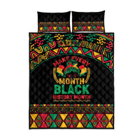 Make Every Month Black History Month Quilt Bed Set African Pattern - Wonder Print Shop