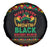 Make Every Month Black History Month Spare Tire Cover African Pattern - Wonder Print Shop
