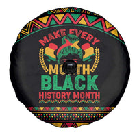Make Every Month Black History Month Spare Tire Cover African Pattern - Wonder Print Shop