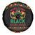 Make Every Month Black History Month Spare Tire Cover African Pattern - Wonder Print Shop