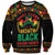 Make Every Month Black History Month Sweatshirt African Pattern - Wonder Print Shop