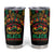 Make Every Month Black History Month Tumbler Cup African Pattern - Wonder Print Shop