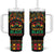 Make Every Month Black History Month Tumbler With Handle African Pattern - Wonder Print Shop
