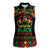 Make Every Month Black History Month Women Sleeveless Polo Shirt African Pattern - Wonder Print Shop