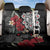 Taino Sun Tribal Back Car Seat Cover Tropical Hibiscus - Wonder Print Shop