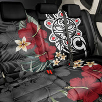 Taino Sun Tribal Back Car Seat Cover Tropical Hibiscus - Wonder Print Shop
