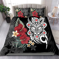 Taino Sun Tribal Bedding Set Tropical Hibiscus - Wonder Print Shop
