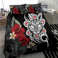 Taino Sun Tribal Bedding Set Tropical Hibiscus - Wonder Print Shop