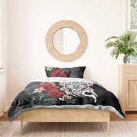 Taino Sun Tribal Bedding Set Tropical Hibiscus - Wonder Print Shop