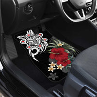 Taino Sun Tribal Car Mats Tropical Hibiscus - Wonder Print Shop